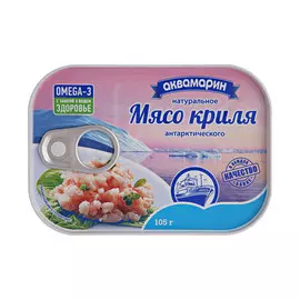 Мясо криля Аквамарин 105 г