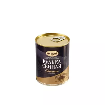 Мясо свиной рульки Курганский мясокомбинат с горчицей, 338 г