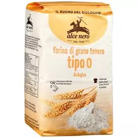 Мука Alce Nero 0 пшеничная тонкого помола 1 кг
