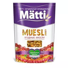 Мюсли Matti ягодные 220 г