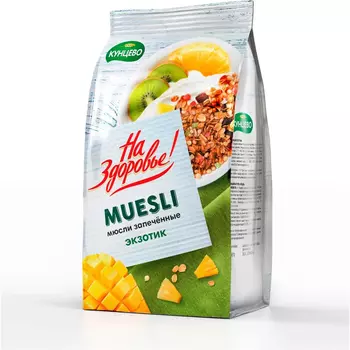 Мюсли запеченные На Здоровье экзотик, 300 г