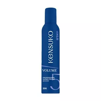 Мусс для волос Kensuko Professional объём и сверхсильная фиксация 300 мл
