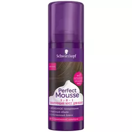 Мусс для волос Schwarzkopf Perfect Mousse тонирующий каштановый 120 мл