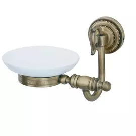 Мыльница Boheme Medici бронзовая 16,5х13,5х14 см