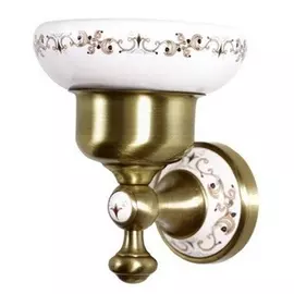 Мыльница Boheme Provanse бронзовая 11х12х12,5 см