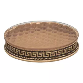 Мыльница Primanova Greekey 14х9,7х3,2 см