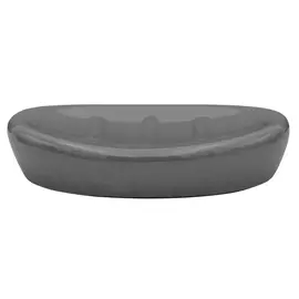 Мыльница Ridder Belly серая 13х9х2,8 см