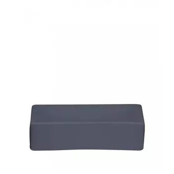 Мыльница Ridder cube тёмно-серый