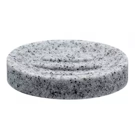 Мыльница Ridder Stone серый 10,8х2 см