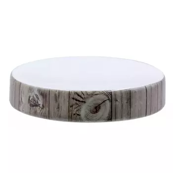 Мыльница Ridder Woody бежевый/коричневый