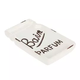 Мыльница Wenko sanitary lavarscreme белая