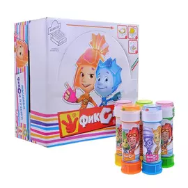 Мыльные пузыри Веселая Затея Фиксики в ассортименте 60 мл