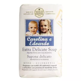 Мыло твердое Nesti dante Каролина и Эдуардо, деликатное, 250 г