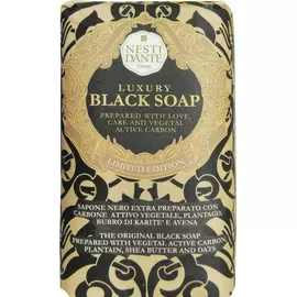 Мыло роскошное черное. 250г Nesti dante