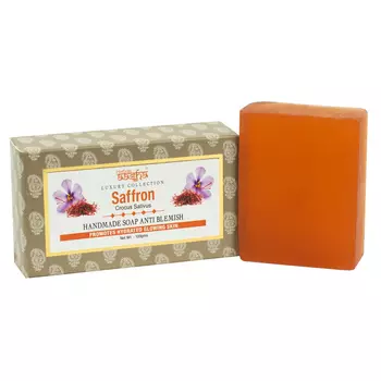 Мыло ручной работы Aasha Herbals Шафран, 100 г