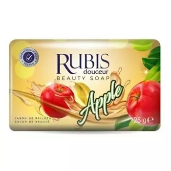 Мыло туалетное Rubis apple 125г