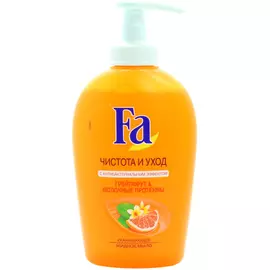 Мыло жидкое Fa Чистота и Уход Грейпфрут и молочные протеины 250 мл