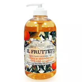 Мыло жидкое оливковое масло/мандарин 500мл Nesti dante