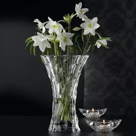 Набор 3 предмета ваза 28см +2 подсвечника Nachtmann sphere