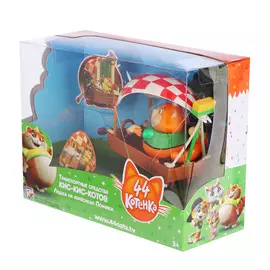 Набор 44 котенка с пончик и повозкой