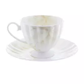 Набор 6/12 чашек чайных 220мл крем Hatori