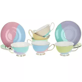 Набор 6 чайных пар French garden Monica