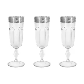 Набор 6 хрустальных бокалов для шампанского Same Cristallerie (SM1053/299-S-AL)