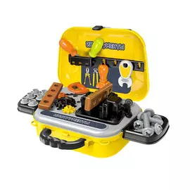 Набор ABtoys Инструменты папиного помощника 27 предметов