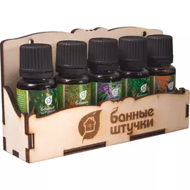 Набор эф. масел "Легкое дыхание" (Пихта+можжевельник+ель+шалфей+эвкалипт) 5 масел по 15 мл/6