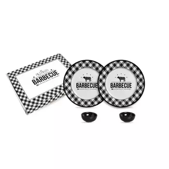 Набор Alleanza Barbecue 2 персоны, 4 предмета