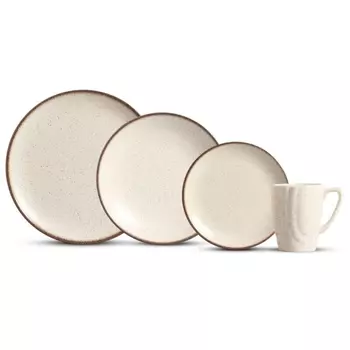 Набор Alleanza столовой посуды Vanilla 4 персоны, 16 предметов