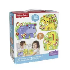 Набор аппликаций Fisher-Price 3в1 Джунгли