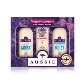 Набор Aussie Miracle Moist 3 предмета