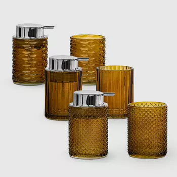 Набор аксессуаров Mercury Sanitary стакан+дозатор, в ассортименте