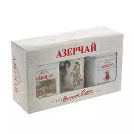 Набор Azercay Чай черный байховый и кружка 200 г