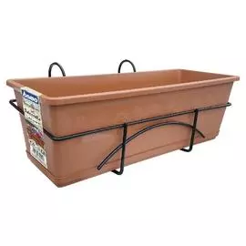 Набор Bama flower balconella терракотовый 50х17,5х15 см