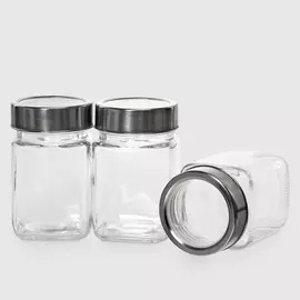Набор банок Qingdao 3 шт 270мл прозрачный