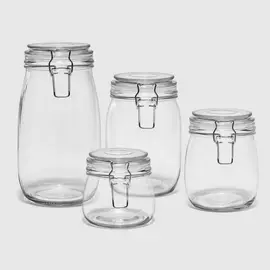 Набор банок Qingdao 4 шт 1,45/1/0,75/0,5 л бугель