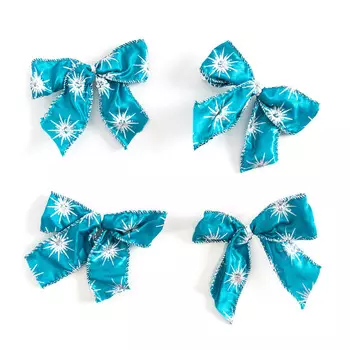 Набор бантов Kaemingk 4шт 10х10 см