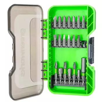 Набор бит в кейсе Greenworks 2944007