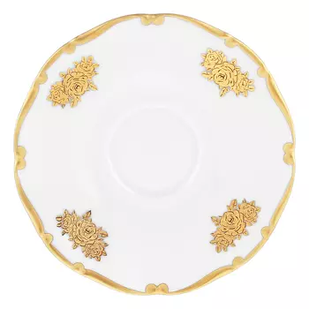 Набор блюдец Leander "Элишка 2723" 12 см 6шт.
