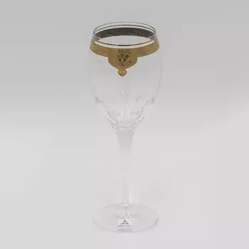 Набор бокалов Arnstadt Kristall Sanssouci для белого вина платина 180 мл, 6 шт