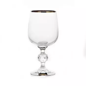 Набор бокалов Bohemia Design Клаудия 230 мл 6 шт