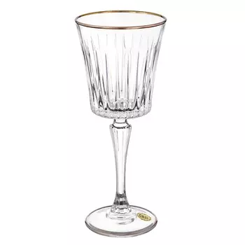 Набор бокалов Bohemia Design "Таймлесс Платина" Глянцевое BD 220 мл 6 шт