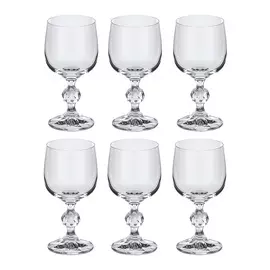 Набор бокалов Crystal Bohemia Claudia 190 мл 6 шт