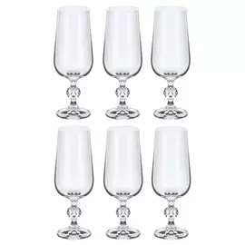 Набор бокалов Crystal Bohemia Claudia 280 мл 6 шт
