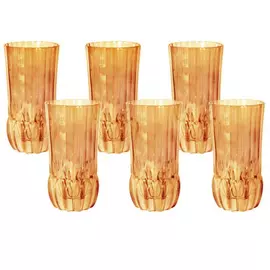 Набор бокалов для воды 6х0.35л адажио янтар Same