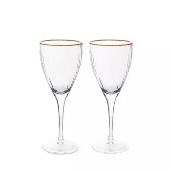 Набор бокалов Fissman для белого вина стекло 390 мл 2 шт