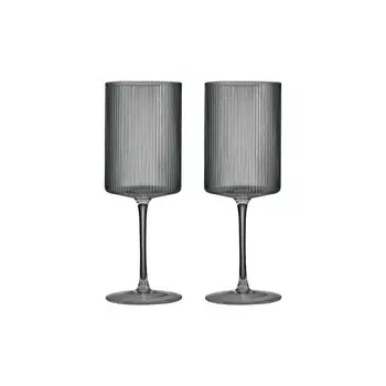 Набор бокалов Pozzi Milano 1876 Modern classic для красного вина серый 0,52 л 2 предмета