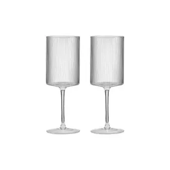 Набор бокалов Pozzi Milano 1876 Modern classic для белого вина прозрачный 0,31 л 2 предмета